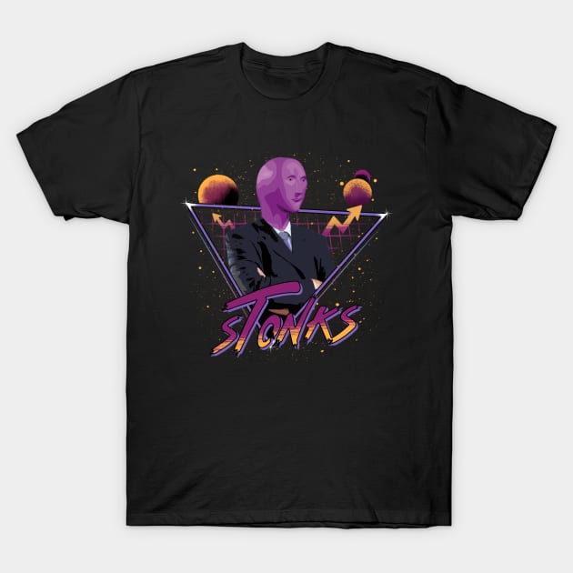 Stonks T-Shirt by slawisa